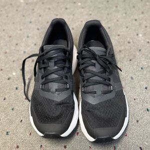 On Running Shoes with Black Fabric